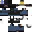 Скин Minecraft «FrostRanger_0B0C76»