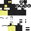 Скин Minecraft «NeonPickaxe_0FFC6A»