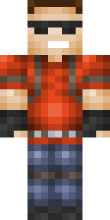 Скин Minecraft «1EcstasyAFK10» — скины для TLauncher, вид спереди