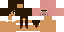 Скин Minecraft «PixelMira_53A2F7»