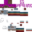 Скин Minecraft «NeonHorror_6F6D99»