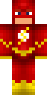 Скин Minecraft «77Flash77» — вид спереди