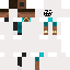 Скин Minecraft «ChromeKitsune_842F23»