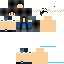 Скин Minecraft «ChromeLuna_84C0A3»