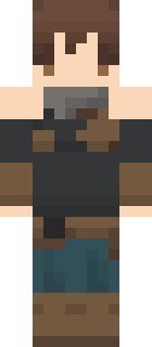 Скин Minecraft «aaaSI3» — вид спереди