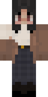 Скин Minecraft «Aistery» — вид спереди