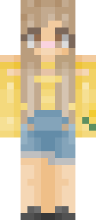 Скин Minecraft «Annasleigh» — вид спереди