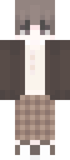 Скин Minecraft «Aurigha» — вид спереди