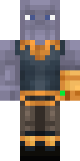 Скин Minecraft «AutiDenis» — вид спереди
