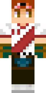 Скин Minecraft «AxelDZL» — вид спереди