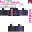 Скин Minecraft «NightValor_B0CBE8»