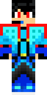 Скин Minecraft «B8787B» — вид спереди