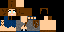 Скин Minecraft «ShadowWarden_B8E9B6»