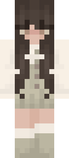 Скин Minecraft «basicbicth» — вид спереди