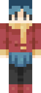 Скин Minecraft «benjocoltrane» — вид спереди