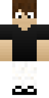 Скин Minecraft «BigGaameerXD» — вид спереди