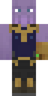 Скин Minecraft «BiggieCheezz321» — вид спереди