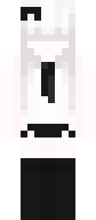 Скин Minecraft «BlankBlAKE» — вид спереди