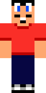 Скин Minecraft «blazentanks» — вид спереди