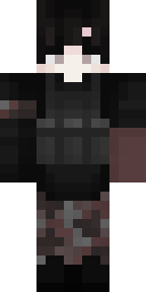 Скин Minecraft «BoterhamMetKurk» — вид спереди