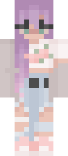 Скин Minecraft «BrieBlade» — вид спереди