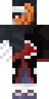 Скин Minecraft «BurningCheff» — вид спереди
