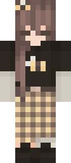Скин Minecraft «buzzybugs» — вид спереди
