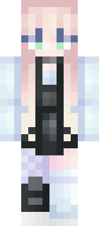 Скин Minecraft «bvubily» — вид спереди