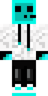 Скин Minecraft «caelanDC» — вид спереди