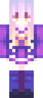 Скин Minecraft «CallieCattt» — вид спереди