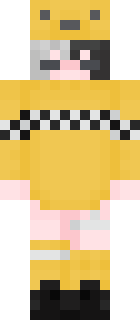 Скин Minecraft «CallMeButterPLS» — вид спереди