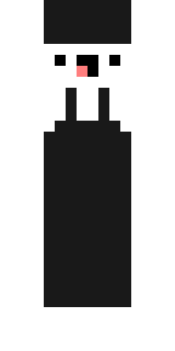 Скин Minecraft «chaniya73» — вид спереди