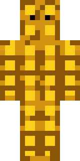 Скин Minecraft «Chessburger» — вид спереди