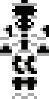 Скин Minecraft «ChiPuCu» — вид спереди