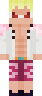 Скин Minecraft «choreck3» — вид спереди