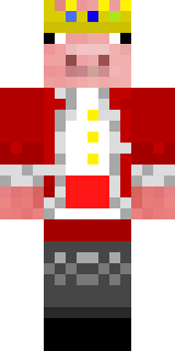 Скин Minecraft «CON5NOR» — вид спереди