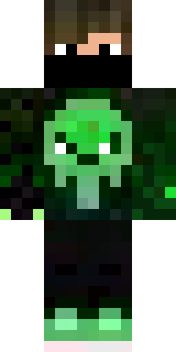 Скин Minecraft «crx_kvn» — вид спереди