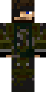 Скин Minecraft «Crysonix» — вид спереди
