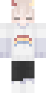 Скин Minecraft «DaLittleHero» — вид спереди