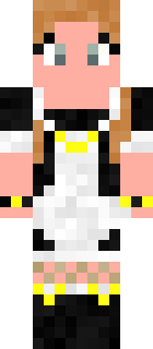 Скин Minecraft «DeathCubeK_FC» — вид спереди