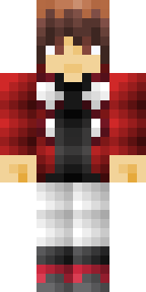 Скин Minecraft «Deltachaolan» — вид спереди