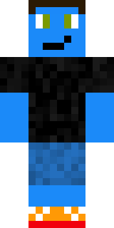 Скин Minecraft «Dimension8YT» — вид спереди