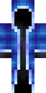 Скин Minecraft «DongBlue» — вид спереди