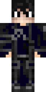 Скин Minecraft «DRAGONICSTORM» — вид спереди