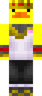 Скин Minecraft «DriftDuck», вид спереди
