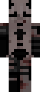 Скин Minecraft «Eclipse_ghost» — вид спереди