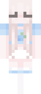 Скин Minecraft «elishy» — вид спереди