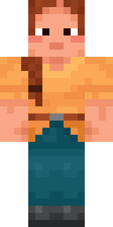 Скин Minecraft «ella0722» — вид спереди