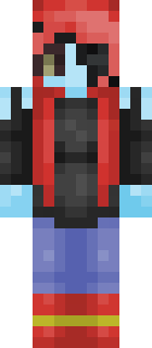 Скин Minecraft «Ender_Cat123» — вид спереди