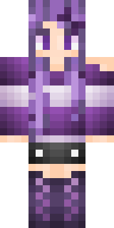 Скин Minecraft «Enderchick2004» — вид спереди